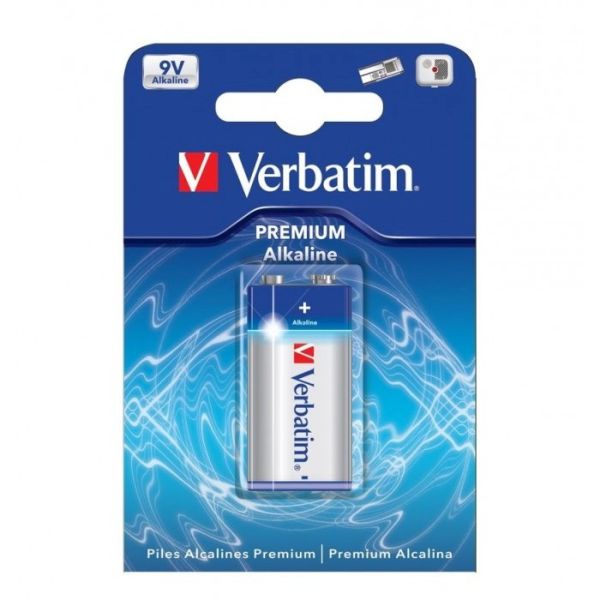 Батарейка «Verbatim» КРОНА Alkaline