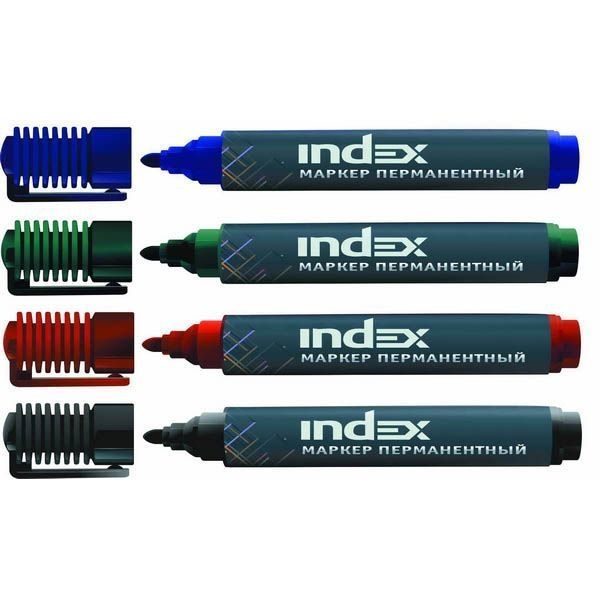 Маркер перманентный «INDEX» IMP555