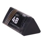 Ластик "SCRIBE", треугольный, черный