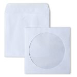 Конверт бумажный для CD 125х125 "KurtStrip", с окном, декстрин, 10 шт.