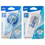 Корректирующая лента в роллере "Deli-20301H", 5 мм*20 м — изображение 3