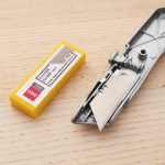 Лезвия для макетного ножа DELI, трапециевидные, 10 шт. — изображение 3