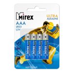 Батарейки Mirex Alkaline, AAA, блистер, 4 шт.