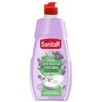 Средство для мытья посуды "SanitaR", 450 мл, гель — изображение 2