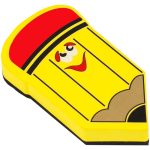 Губка-стиратель для досок OfficeSpace "Карандаш" 55*100 мм