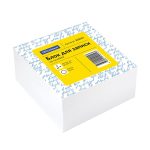 Блок для записи на склейке OfficeSpace, 8*8*4см, белый