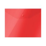 Папка-конверт на кнопке OfficeSpace, А5, полупрозрачная — изображение 2