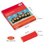 Пластилин Гамма "Мультики", 12 цветов, 240 г, со стеком — изображение 3