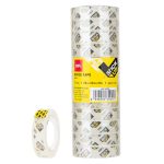 Клейкая лента 12мм*27м DELI "Office Tipe", прозрачная — изображение 2