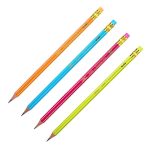 Карандаш чернографитный "Dancing Color", 2B, шестигранный