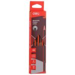 Карандаш чернографитный "Triangular black", 2B, трехгранный — изображение 2