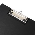 Планшет-папка с зажимом "Deli" А4, ПВХ, черный — изображение 3