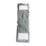 Насадка для плоской швабры, 40*12 см, микрофибра Шенил, карманы — изображение 2