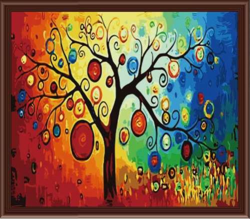 Картина по номерам 40х50 "Дерево богатства"