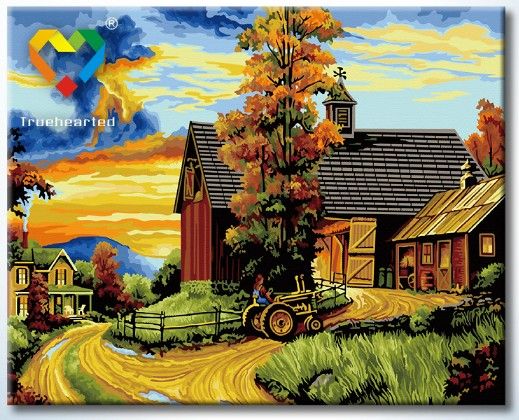 Картина по номерам 40х50 "Фермерские будни"