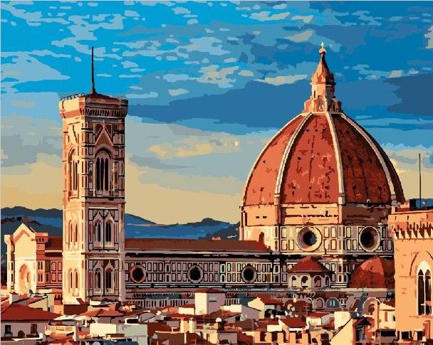 Картина по номерам 40х50 "Флоренция"