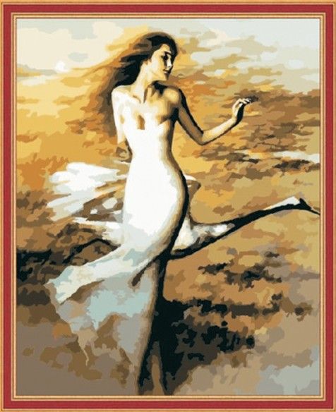 Картина по номерам 40х50 "Гармония с природой"