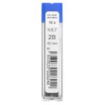 Грифели для автокарандаша "KOH-I-NOOR" 0,7 мм, 2B, 12 шт.