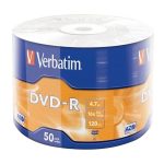 Диск DVD-R Verbatim "DL Matt Silver" 4.7Gb, 16x, в пленке 50 шт.