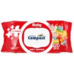 Салфетки влажные ULTRA COMPACT детские, Ecopack с клапаном, 120 шт.
