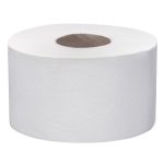 Бумага туалетная для диспенсеров FOCUS "JUMBO ECO", белая, 1 слой, 200 м