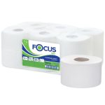 Бумага туалетная для диспенсеров FOCUS "JUMBO ECO", белая, 1 слой, 200 м — изображение 2