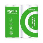 Бумага туалетная FOCUS "Economic" 1 слой, 32 рулона по 45 м