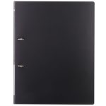 Папка на 2-х кольцах DELI, А4, 28 мм, пластик 950 мкм, черная — изображение 4