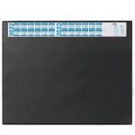 Бювар настольный 52*65 см, с поднимающемся верхом, черный