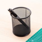 Стакан для ручек из металлической сетки "Deli-9172" — изображение 2