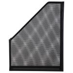 Лоток для бумаг металлический DELI, 1 отделение, вертикальный — изображение 2