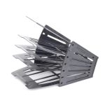 Лоток для бумаг "Веер" универсальный, 4 отделения