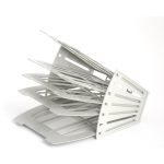 Лоток для бумаг "Веер" универсальный, 4 отделения — изображение 2