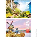 Блок для рисования 24 л., А4 "Путешествия. New adventures", на склейке