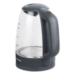 Чайник электрический AKL-236 NORMANN, стекло, черный — изображение 2