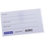 Бейдж горизонтальный OfficeSpace, 57*90 мм, с клипсой и булавкой