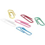 Скрепки, 28мм, Berlingo, 100 шт., цветные, карт. упак. — изображение 2