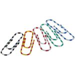 Скрепки "Зебра" Berlingo, 28 мм, 100 шт, цветные