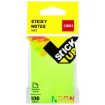 Блок для заметок с липким слоем, 51*76 мм, НЕОН, 100 листов — изображение 4