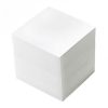 Блок бумажный, белый, размер 90х90х90 мм, цена, купить в Минске