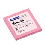 Блок для заметок самоклеящийся OfficeSpace, 76*76 мм, 100 л.