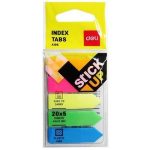 Блок-закладка 12*44 мм "СТРЕЛКИ", пластиковые, 5 цветов "Deli", арт. 10602A