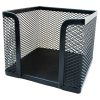 Бокс для бумажного блока, металлическая сетка, черная