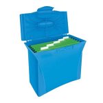 Бокс-картотека для подвесных папок VIVIDA, синий, цена, купить в Минске