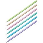 Карандаш чернографитный "Flexy Pastel" HB, трехгранный