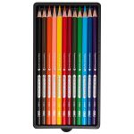 Карандаши цветные Deli "ColorEmotion", 12 цветов, трехгранные — изображение 2