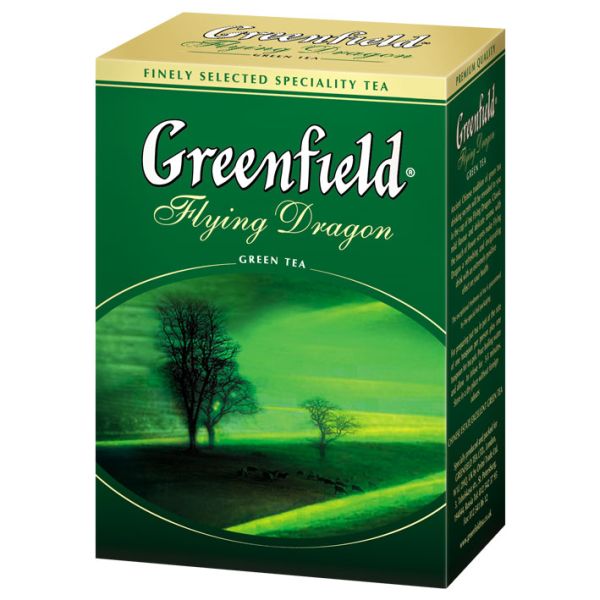 Чай GREENFIELD "Flying Dragon" зеленый байховый