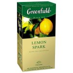 Чай GREENFIELD "Lemon Spark" черный, 25 пакетиков