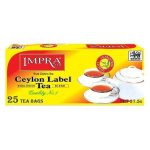 Чай IMPRA "CEYLON LABEL TEA" черный, в пакетиках, 25 пакетиков