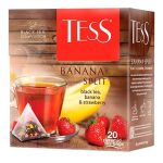 Чай TESS "Banana Split" черный, в пирамидках